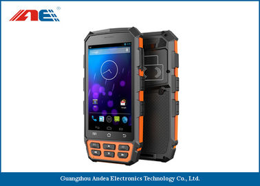 ISO15693 قارئ RFID PDA محمول باليد وكاتب RAM 1G ROM 8G RF Power 0.25 - 1..5W