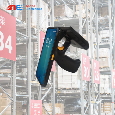 التخزين والمسح الضوئي للمخزون RFID الطرفية المحمولة تدعم الاتصالات المتعددة والباركود وماسح رمز الاستجابة السريعة