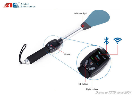 القابلة لإعادة الشحن UHF Wand Reader Shelfie Stick قارئ RFID لإدارة الأسهم